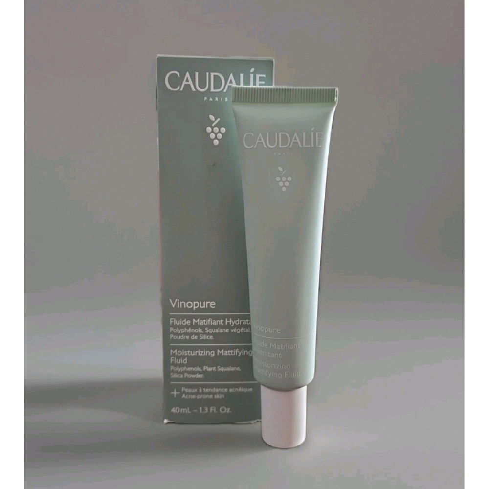 Caudalie Vinopure Moisturizing Mattifying Fluid 40ml 1.3oz NEW